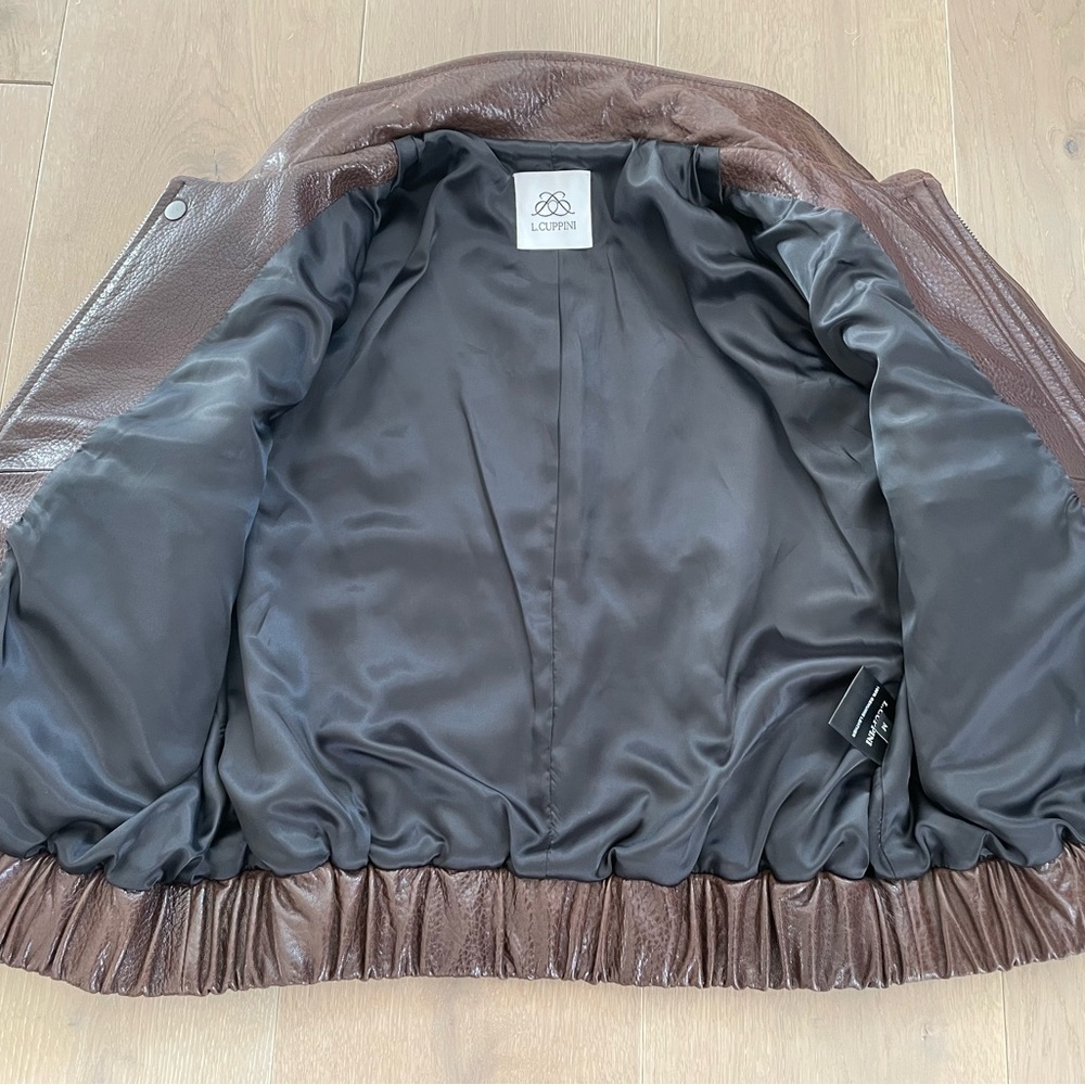 The Becky Jacket Brown Leather - Picture 11 of 16
